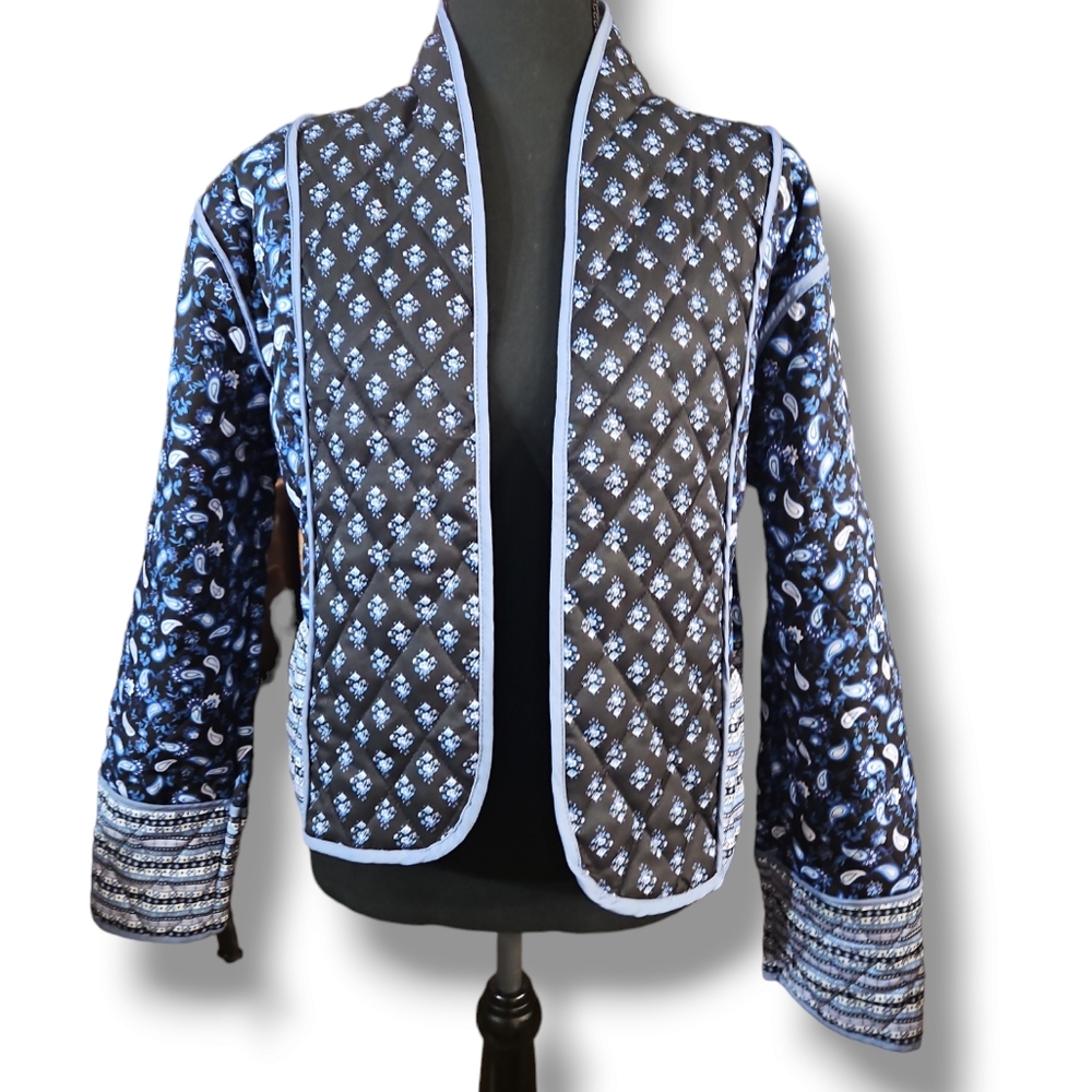 Wyeysyt Women's Cropped Puffer Quilted Jacket - Picture 6 of 7